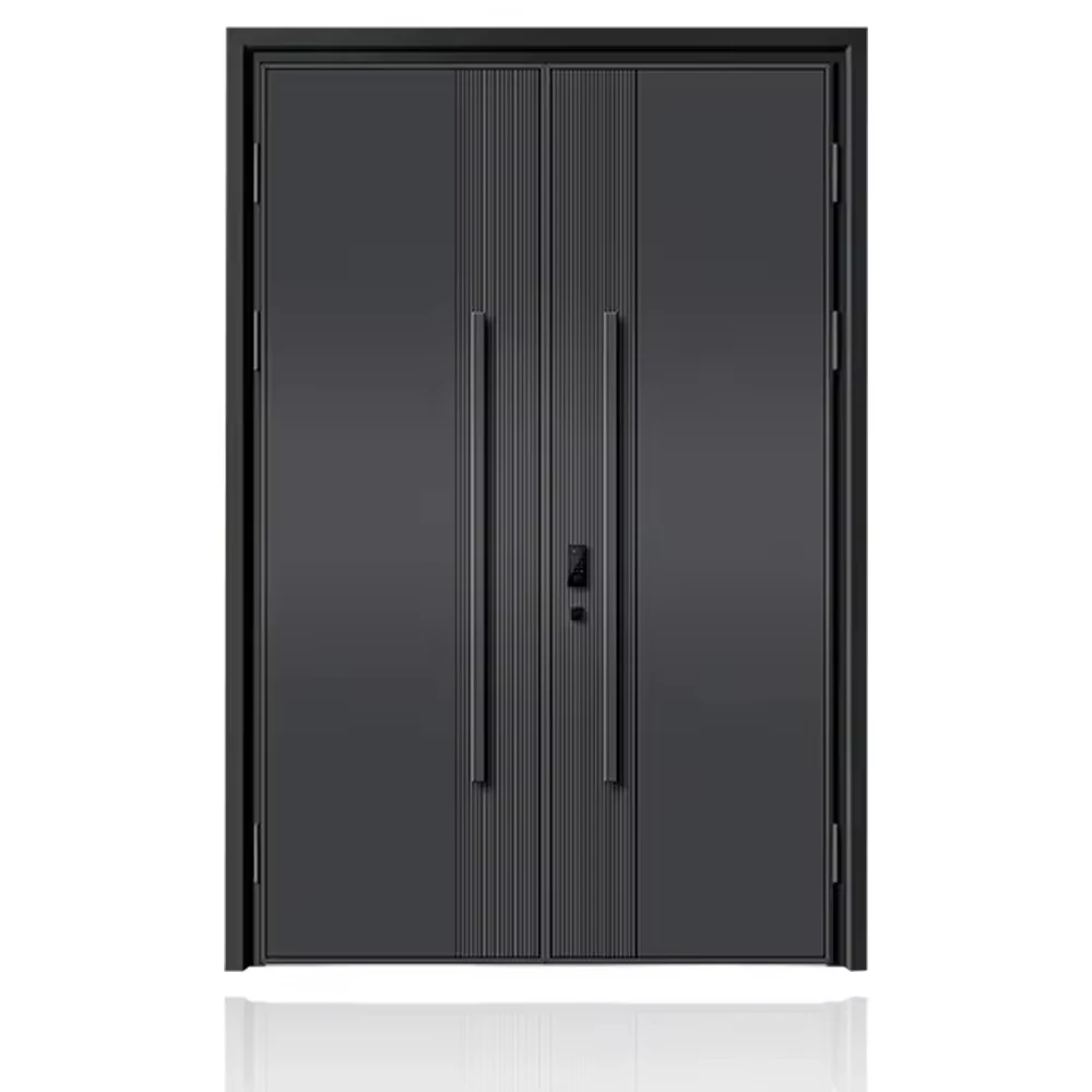 Factory Professional High Quality Armored Door Security Steel Door With Design Frame