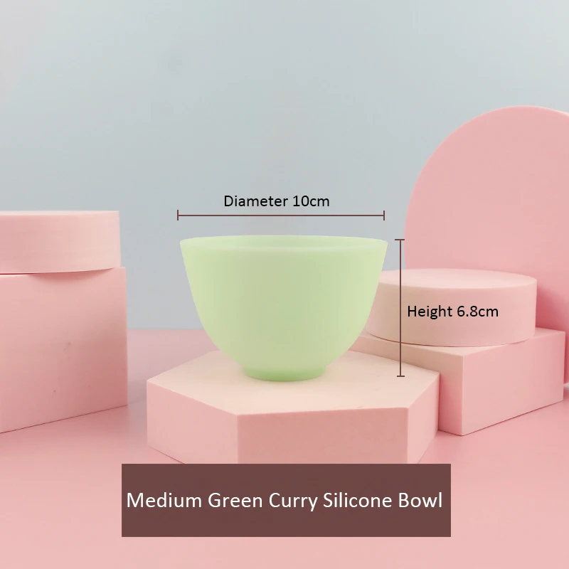 Skin Care Customized Soft Silicone Flexible mask Mixing Bowl Lady Diy Facial Mask Bowl