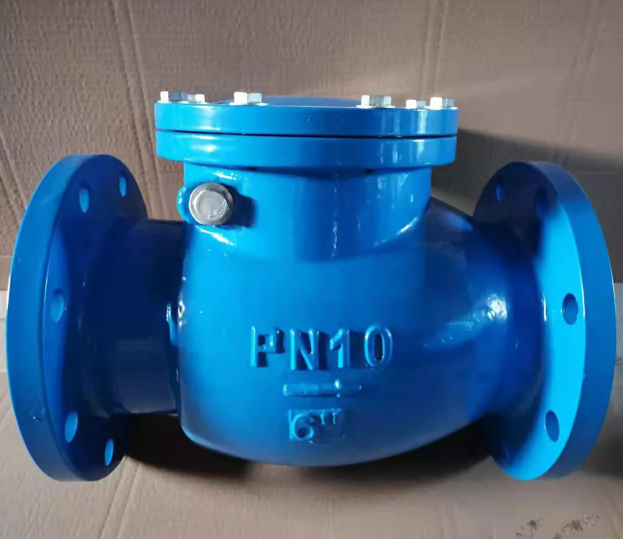 DN50-DN300 DIN 3202 F6 pn16 Ductile Iron water swing check valve