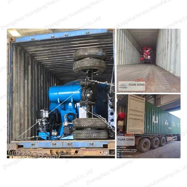 Diesel Engine Concrete Cement Mixer Tank Machine 1.5 Ton Small Concrete Mixing Tank