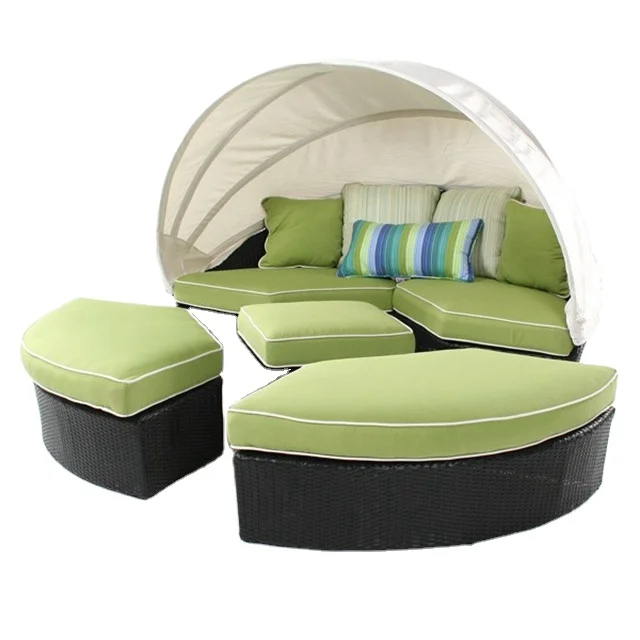 Audu Large Hotel Or Home Day Bed Beside Pool