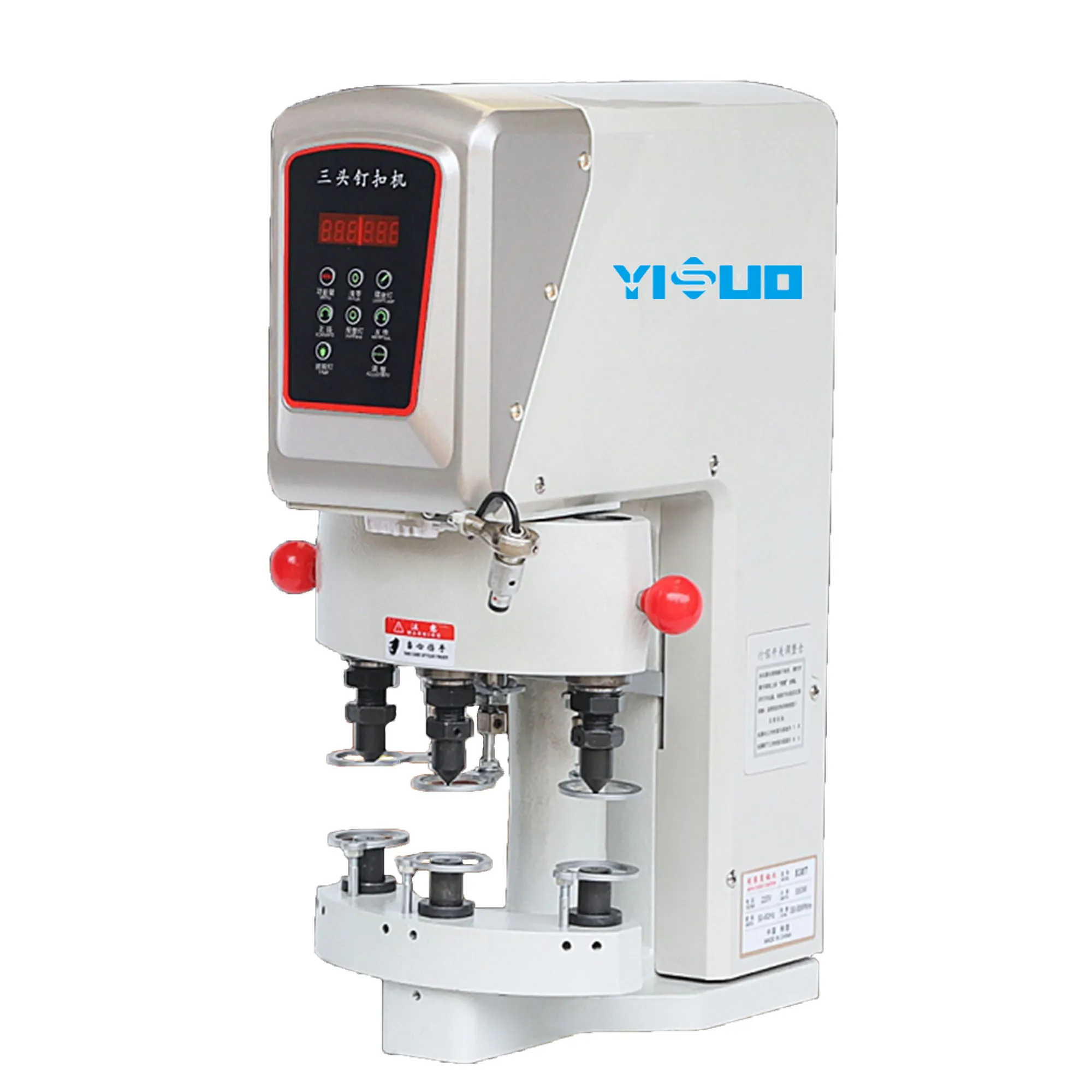 YS-838T Factory Wholesale Automatic three-head Industrial Servo Button Hole Sewing Machine Buttons