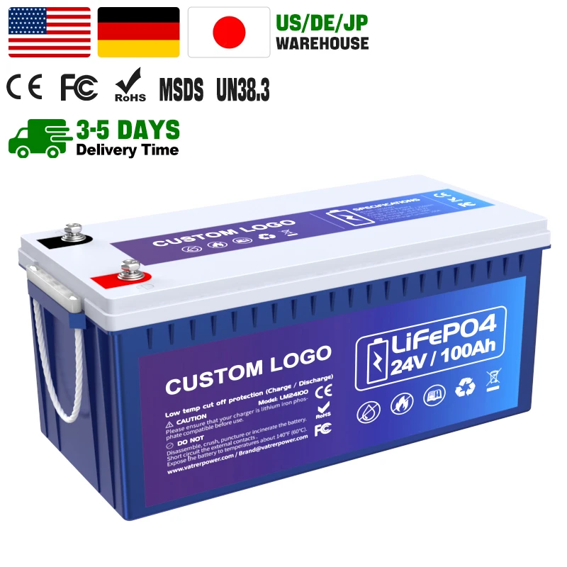 High Capacity Lifepo4 12v 100ah 200ah 300ah 460ah Lithium Ion Battery Pack For Solar Power System