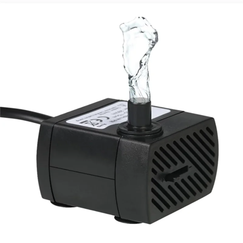 zaohetian  Small power water landscape hydroponic indoor fountain pumm fish pond fountain pump aquarium water pump 3W