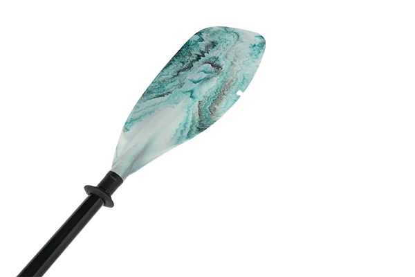 360 degree colorful 5-piece durable adjustable fiberglass carbon shaft paddle kayak fishing for whitewater