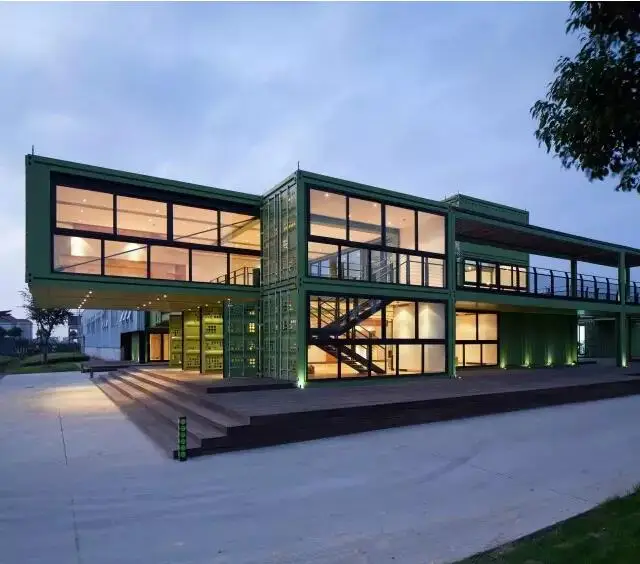 Light Steel Structure Building Prefab Houses  container tenacity space for Terrace Fast Install Steel Structure Villas