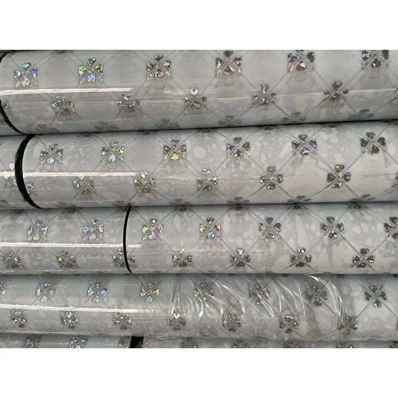 Custom Tablecloth Pvc Roll Waterproofing Soft Marble Design Pvc Sheet Laser Table Cloth For Table