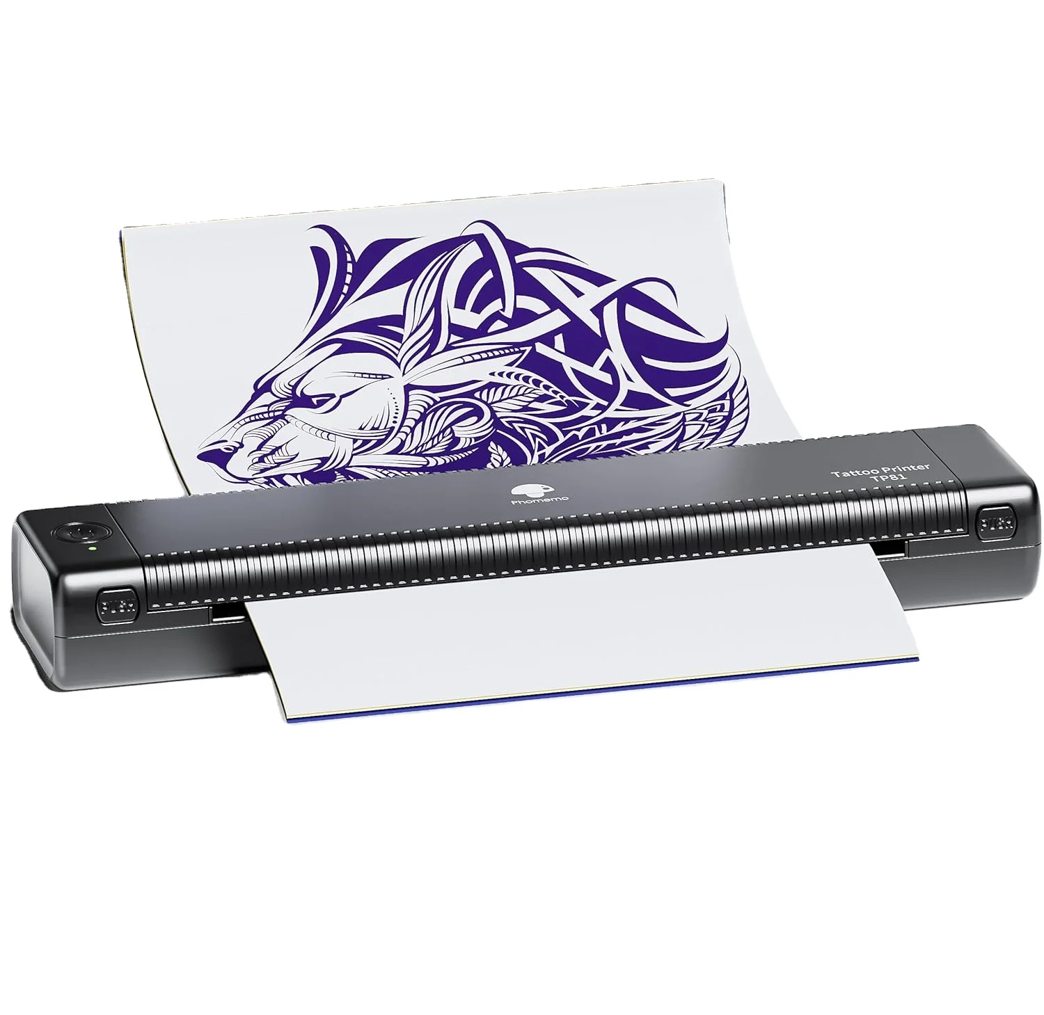 High Quality Realistic Transfer Temporary Tattoo Sticker Tattoo Stencil Copier Machine Phomemo TP81 Portable