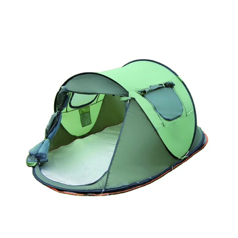 3-4 Persons Automatic Pop Up Waterproof Mountain tents camping Outdoorrep de bambu