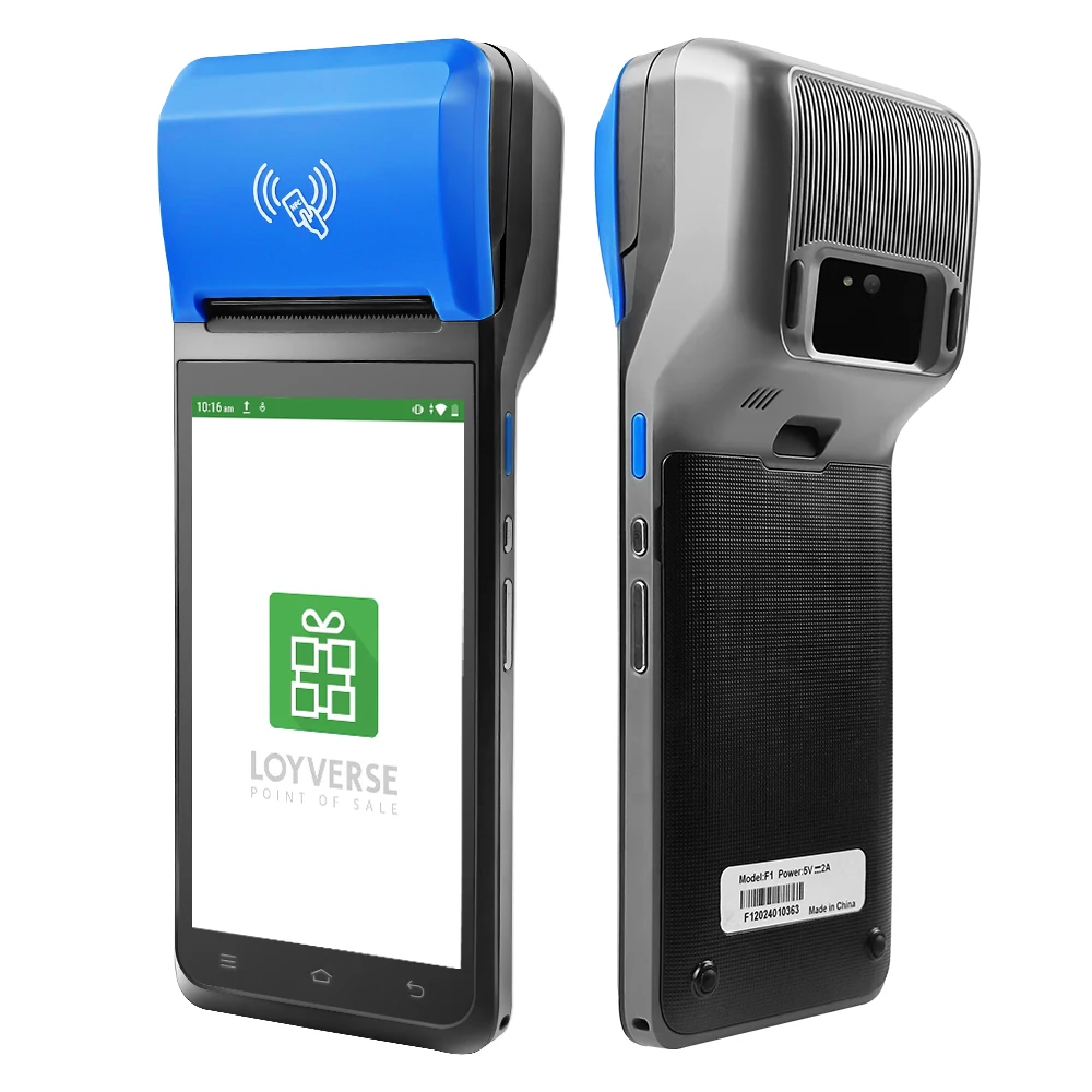 Fyj-F1 5.5/5.99 Inch 3+16G Android Pos Terminal Cash Machine Pos Software Card Payment Till Screen Printing Machine Pos Systems