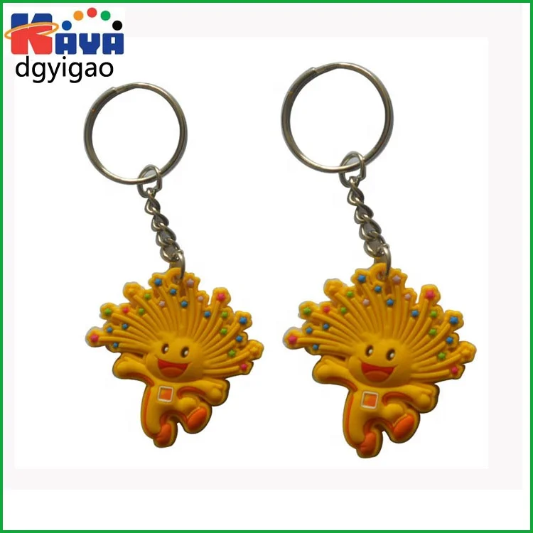 Plastic penguin keychain/rubber penguin key ring/3d cartoon penguin toys