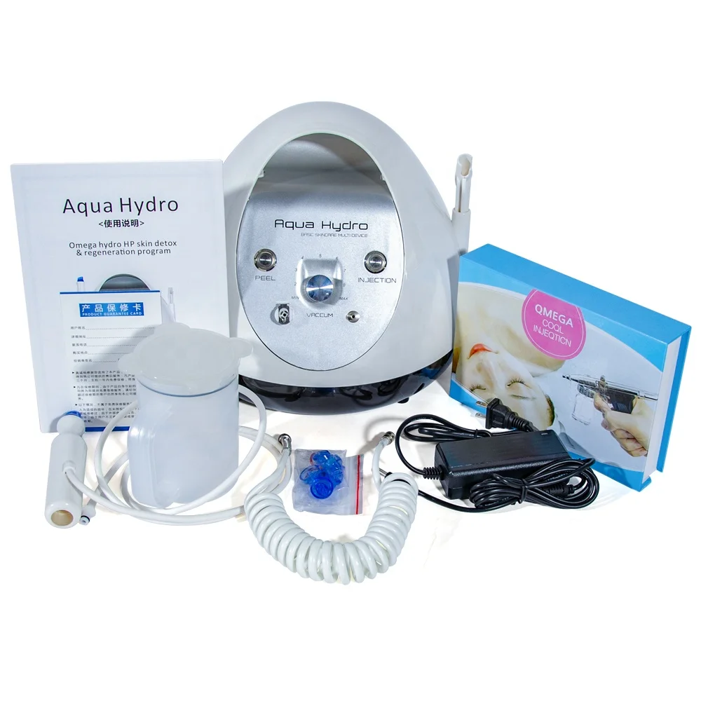 hot selling 2 in 1 pure oxgen injection water oxgen jet peel spray facial skin rejuvenation spa beauty equipment