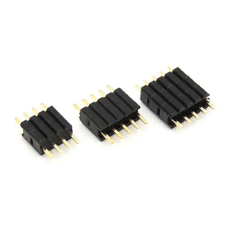 Однорядный прямоугольный Штекерный разъем 1x50 pin шаг прямой 1 27 мм smd box idc