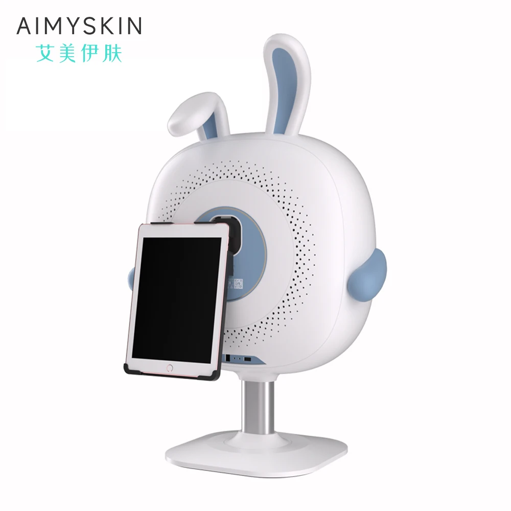 Portable OEM Logo Skin Detector Wifi AI Intelligent Automatic System Skin Analysis Facial Scanner With Report Skin Analyzer