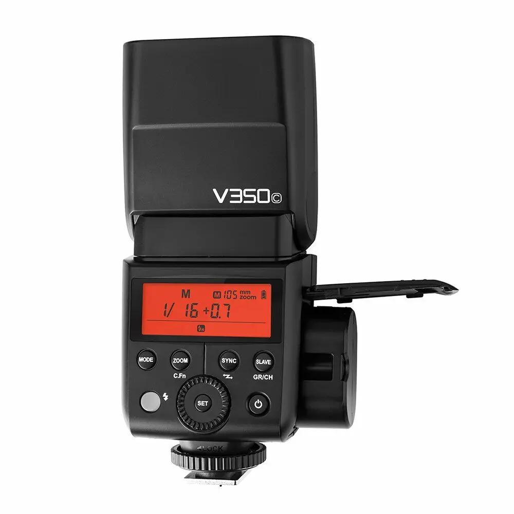 Godox V350C V350N V350S V350O V350F 2.4G TTL Speedlite Flash 2000mAh Li-ion Battery for canon Nikon Sony Olympus Pentax camera