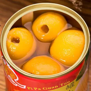 Chinese Special Fruits Canned Loquat Whole In Light/Heavy Syrup