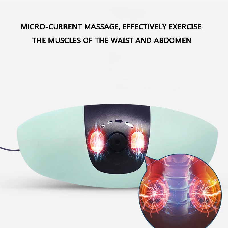 Electric Percussion Pain Relief Lumbar Heat Traction Back Pain Massager Lumbar Massage Back Stretcher