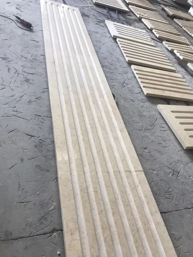 decorative cladding of corinthian marble columns for house