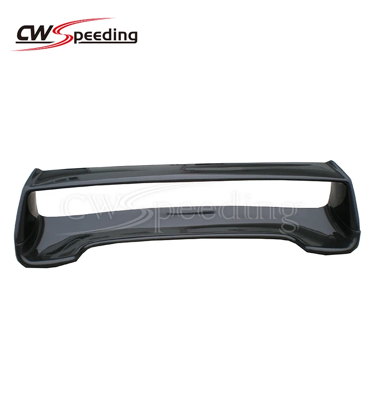 STI -B STYLE CARBON FIBER REAR SPOILER REAR WING TRUNK SPOILER WITH LIGHT FOR 2006-2007 SUBARU IMPREZA 9