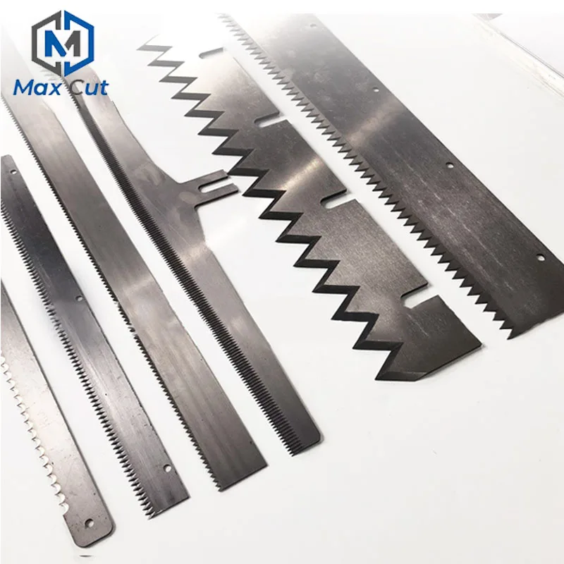 Sealing Blade Tooth Zigzag Blade Carbon Steel Serrated Blade For Packaging Machine Parts