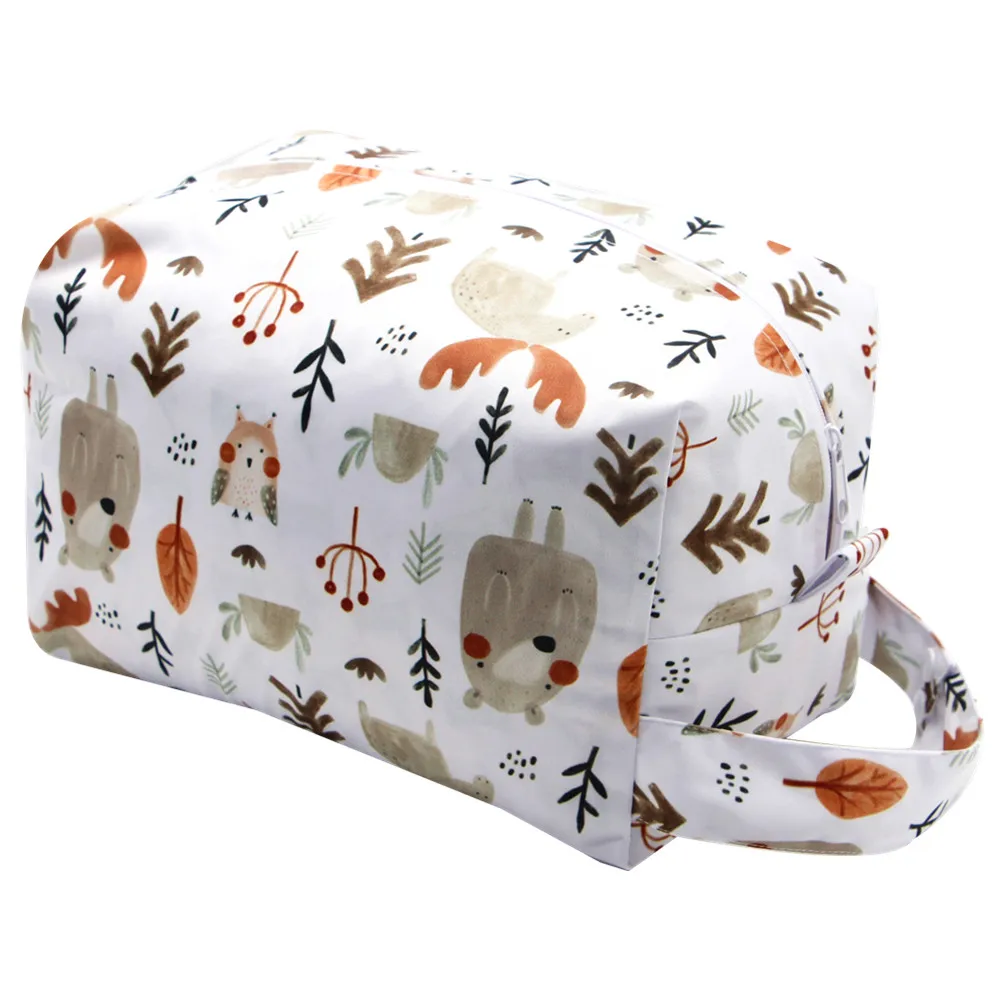 Wholesale Price OEM Cloth Diaper Pod Baby Wet Dry Bags Waterproof Reusable Diaper Bags for Babies