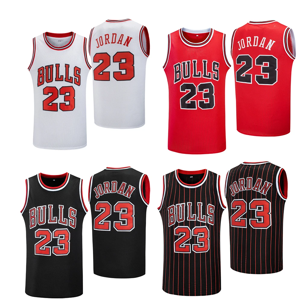 Bulls #23 Stitched Basketball Clothes Cheap High Quality Michael Quick Dry Fashion Basketball Jersey