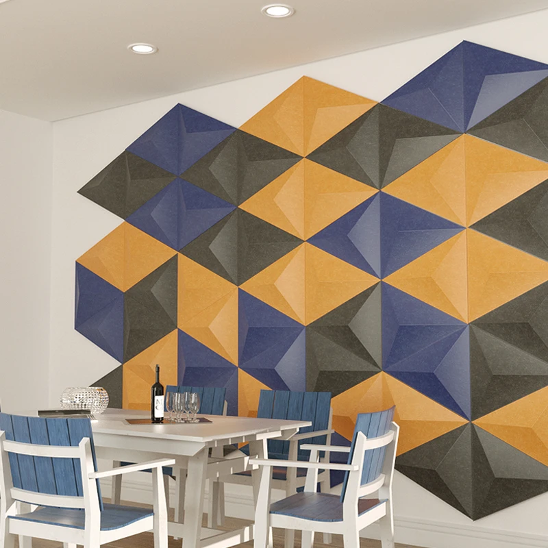 Flat Surface Acoustic Sound Absorbing Panel Acoustic Wall Panels Sound Absorbing Competitive Price For Music Studio