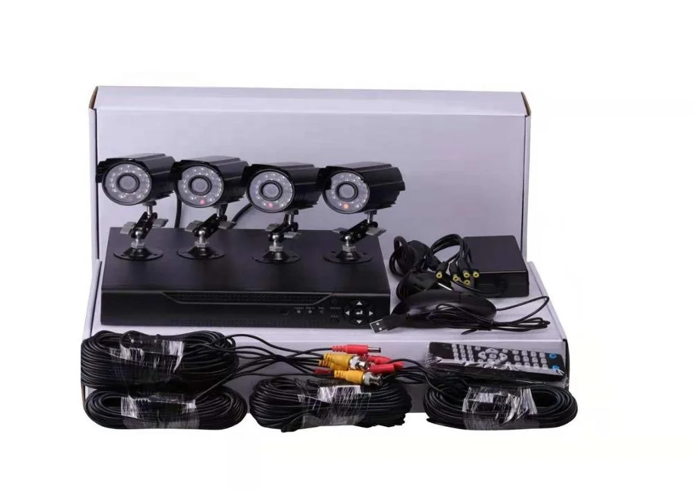  Новый продукт ahd 4 канала 720p cctv camera kit для системы