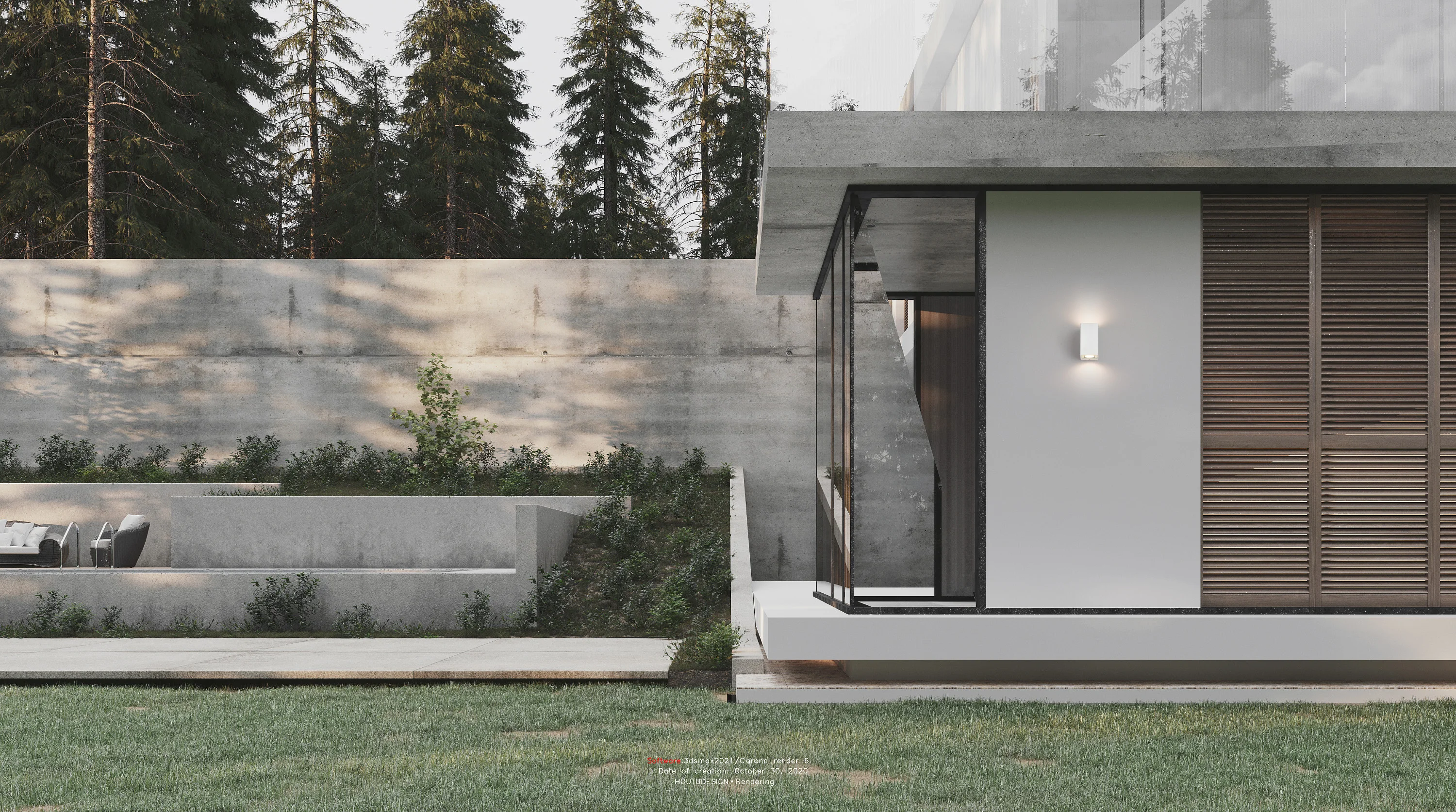 Factory Price Led Wall Light Indoor Waterproof Porch Garden 5CCT Wall Lamp Sconce Balcony Terrace Decoration 14W Lighting Lamp