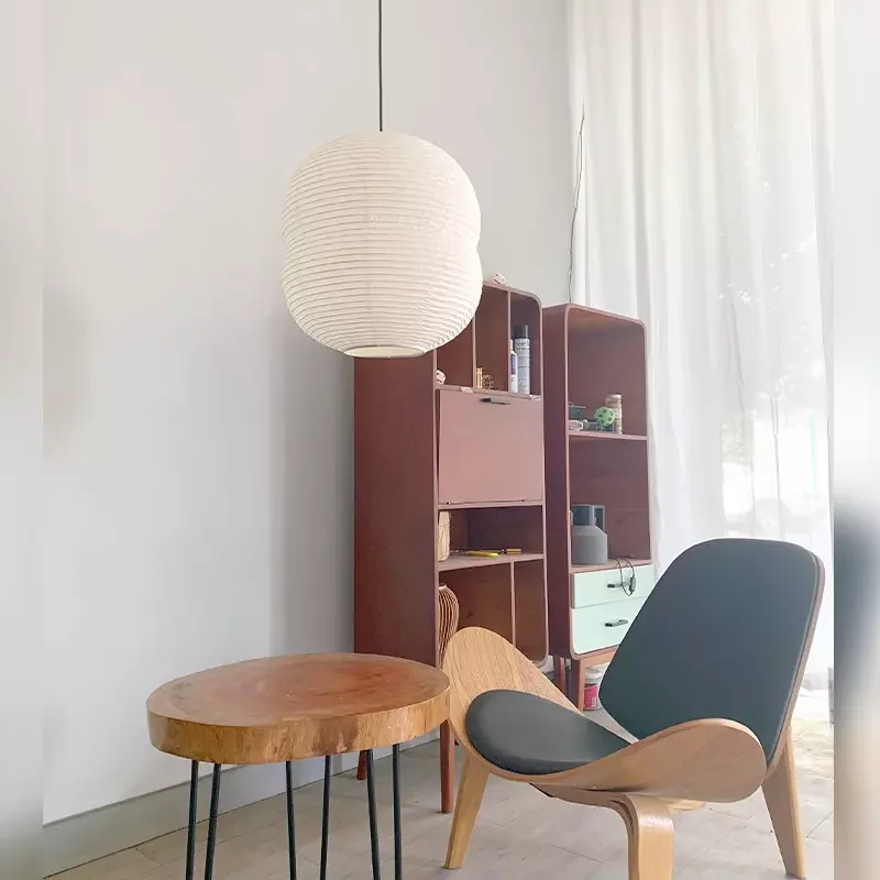 RUI YI Accept customization High Quality Home Decorative Paper Lampshade Bedroom Dining Room Chandelier Japanese Lantern