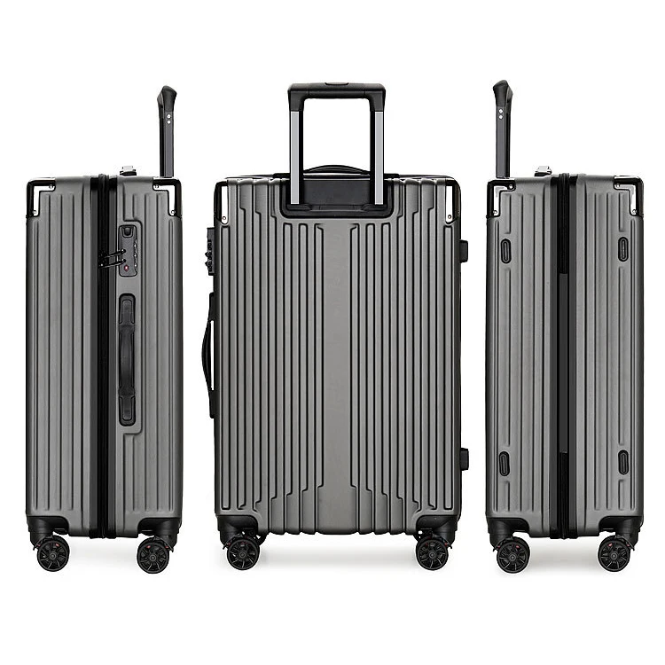 Light Weight ABS travelling bags trolley luggage 20 inch trolley luggage size color material oem luggage suitcase