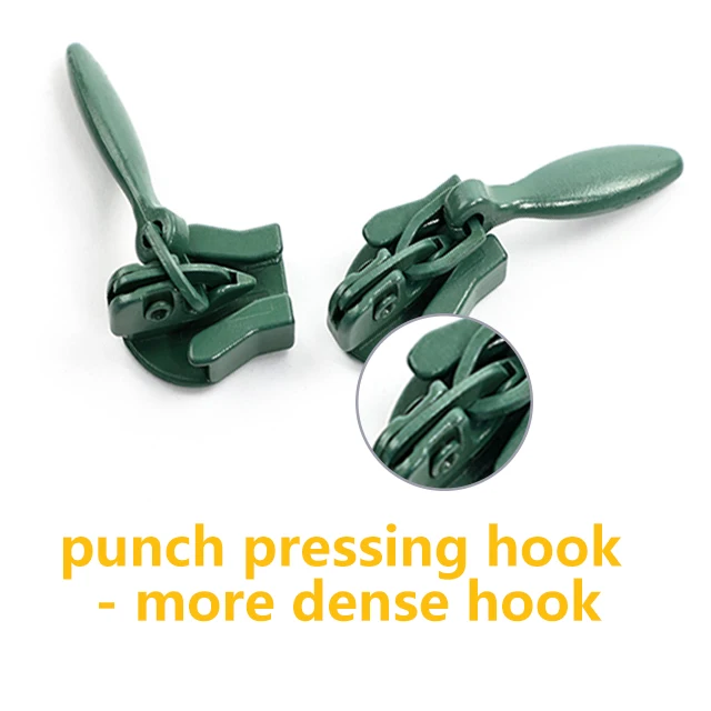 Manufactory Wholesale Invisible Teardrop Zipper Slider 3 For Dress Nylon Invisible Zipper Slider Puller Zipper Slider Body