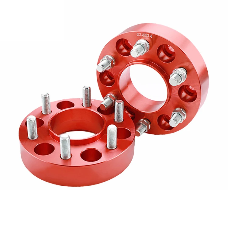 Wholesaler supplier Custom 2 inch 6061-T6 Aluminum Alloy Hubcentric Adapter Studs Forged Wheel Spacers