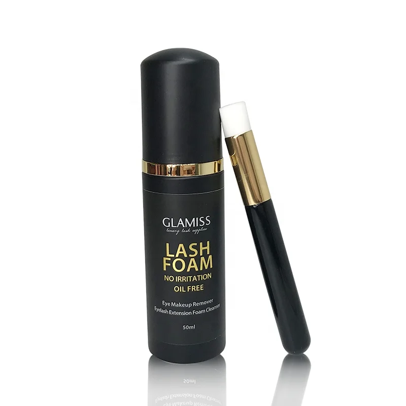 Private Label Organic Lash Foam Cleanser For Eyelash Extensions Eye Lash Bath Shampoo