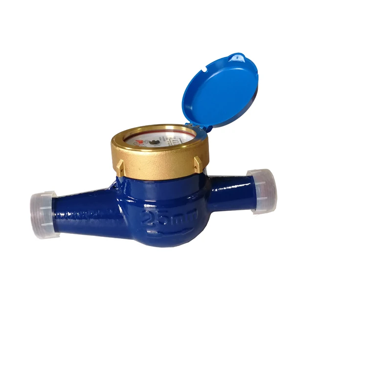Multi Jet Dry Type iron body cold water meter