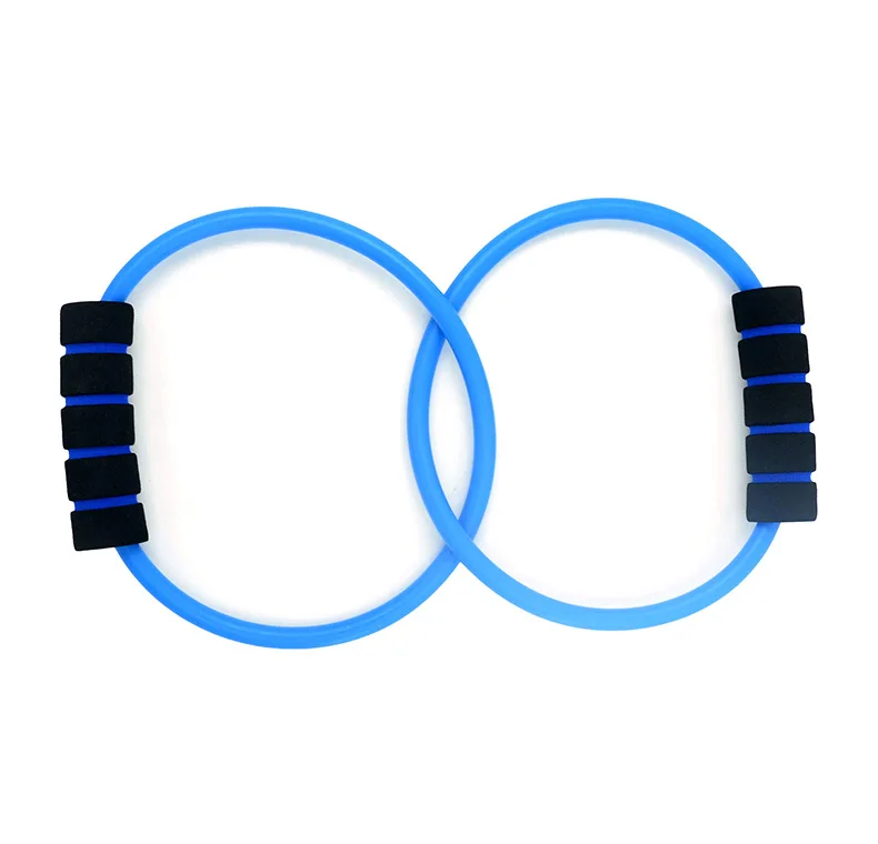 Double O-shaped pull rope yoga fitness strength training pull rope chest expander fitness training