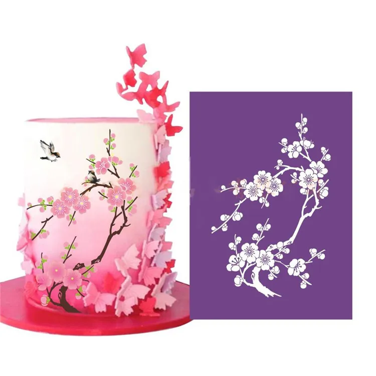 New Arrival How to Make Cake Stencils Large Cake Stencil Kitchen Accessories Cake Decorating Stencils