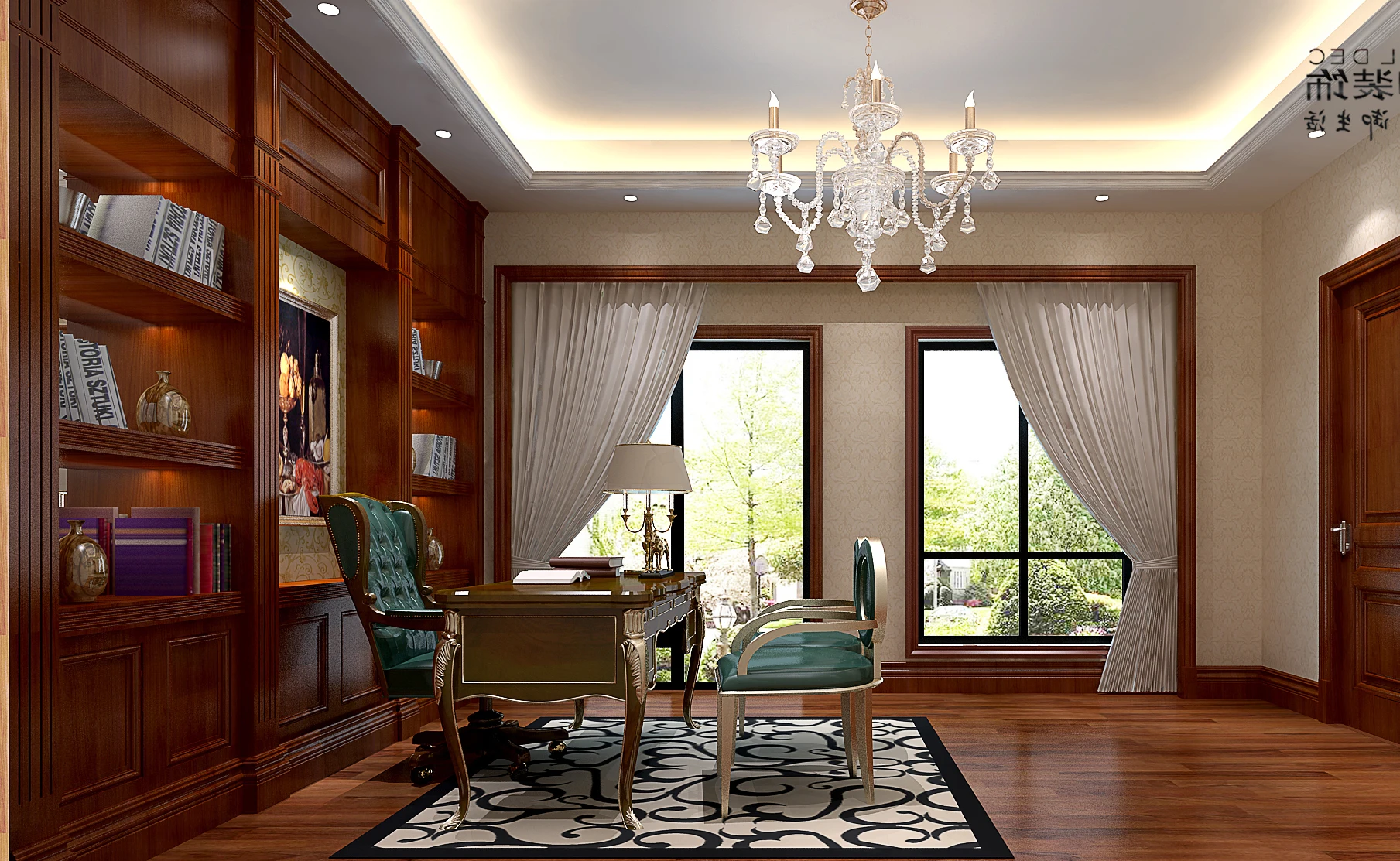  3D Max делает дизайн интерьера