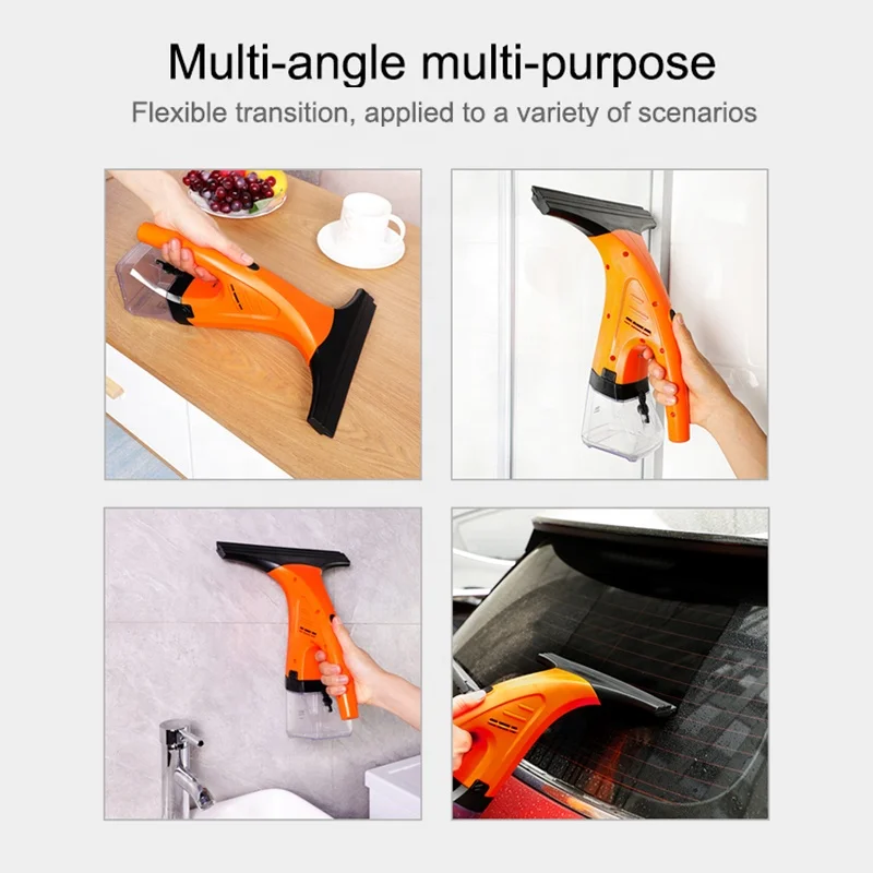 New products small spray automatic windows cleaning tools machine window squeegee