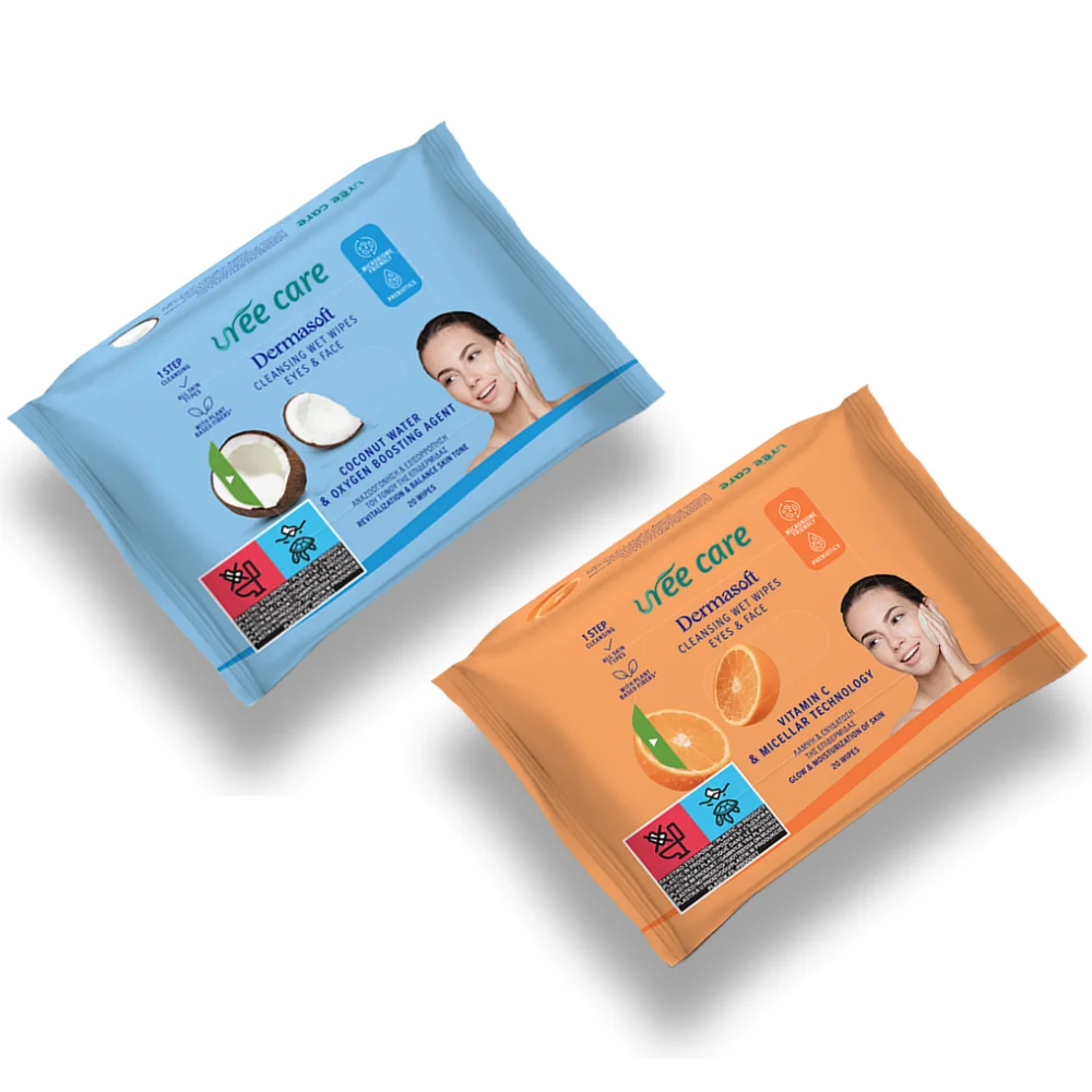 High quality adult Cleansing facial wipes refreshing skin care feminine wet wipes natural ingredients organic water wipes