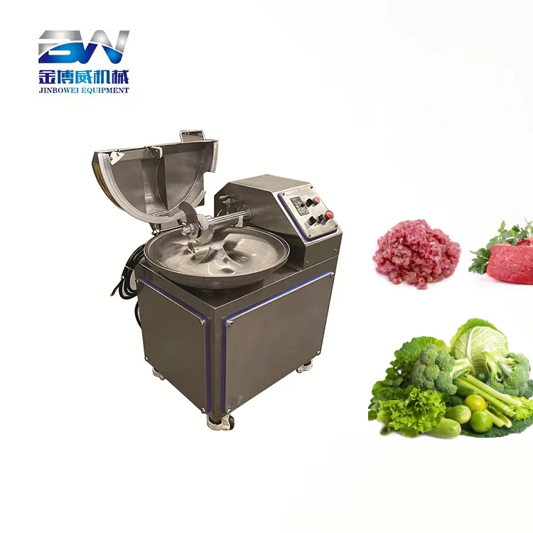 High Quality Meat Processing Machinery Meat Cutter Bowl Chopper Mixer for Farm Industries