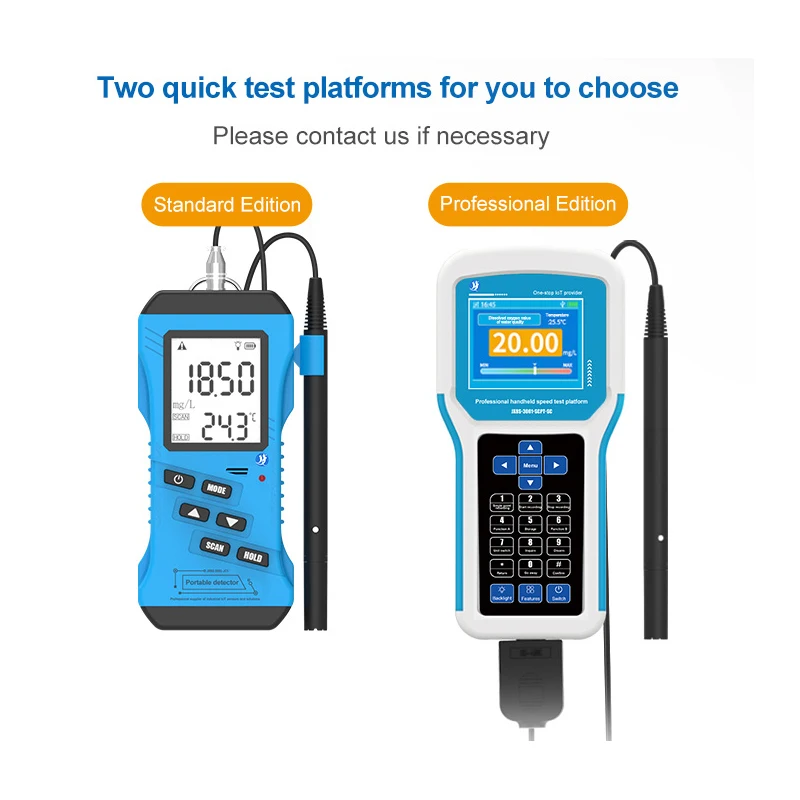 China Factory Aquaculture DO Online Monitoring Portable Dissolved Oxygen Water Qaulity Analyzer
