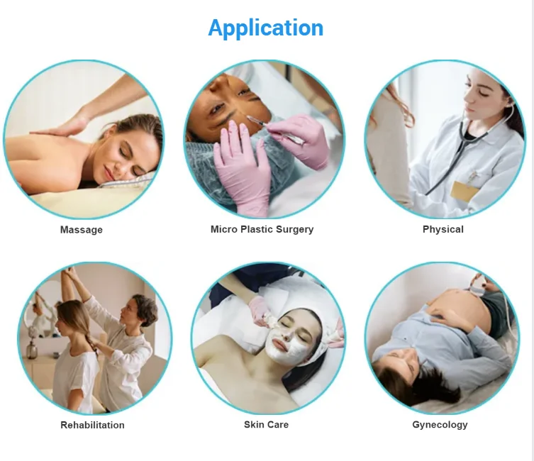 Rehabilitation Equipment Physical Therapy Bed Electric Physiotherapy Massage Bed Wellness Chiropractic Portable Table