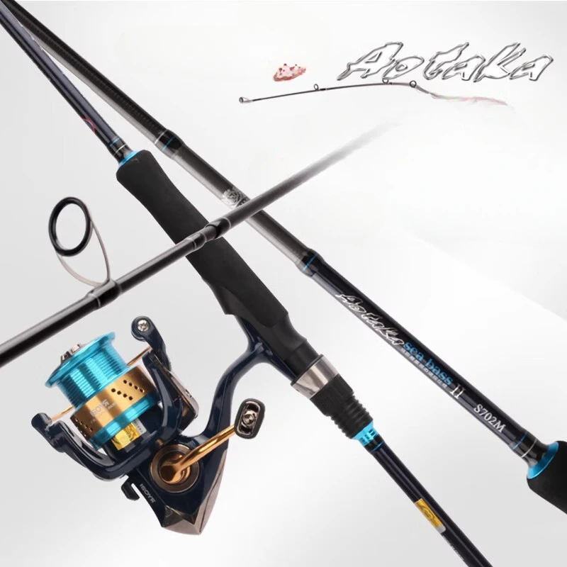 RYOBI  SEA BASS II Saltwater Spinning Rod Fuji Guide Casting Carbon Sea Bass Fishing Rod M TONE