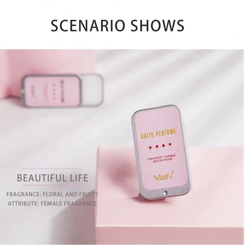 Factory Directly Supply  Long Lasting Fragrance Solid Body Balm Deodorant Perfume
