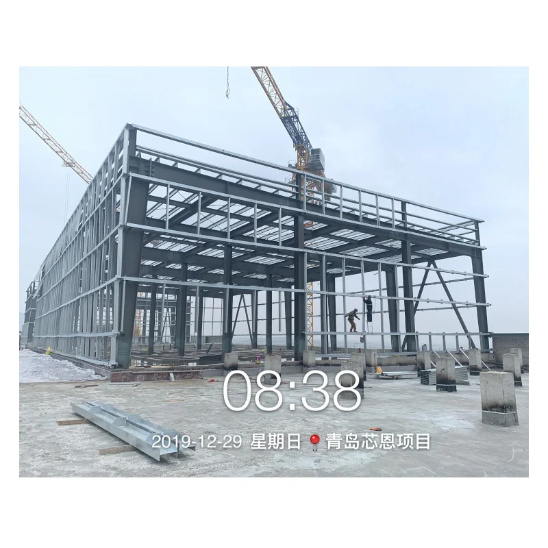 
Fast install Steel Structure Prefabricated Multi-story factory building 