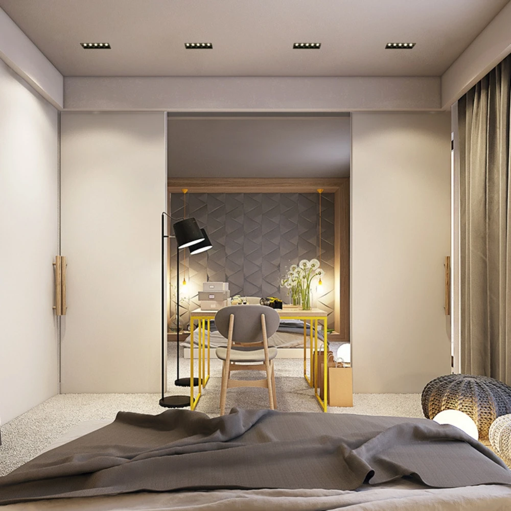 Linear LED recessed square downlight Linear laser blade Down Light 3030 1*2w 2*2w 3*2w 4*2W 5*2W 9*2W 10*2W 15*2W