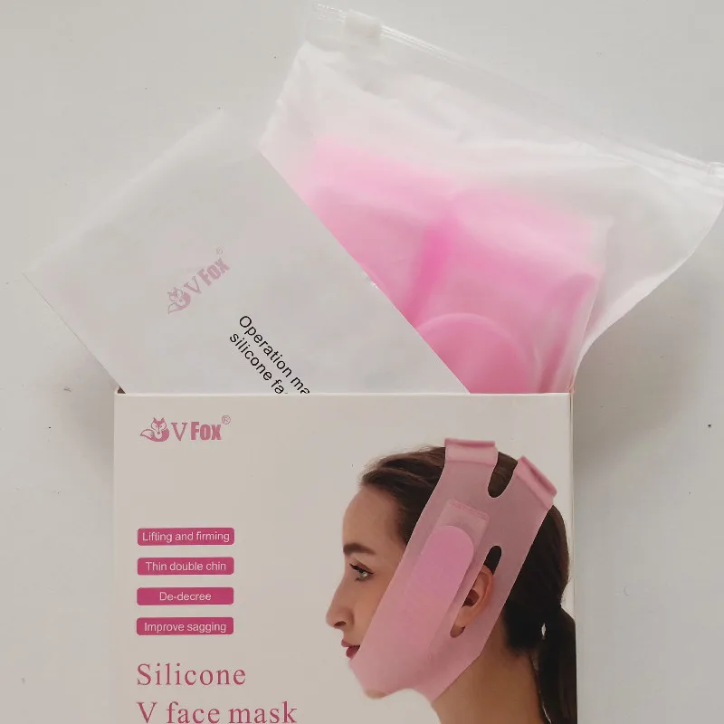 Fashional Silicone face Lifting V-Line Chin Slimming Bandages Double Chin Weight Loss V Face Belts Correction Belt
