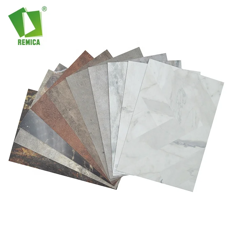 Remica  Marble HPL Panel With Scratch & Impact Resistant For Hotel Reception Counter