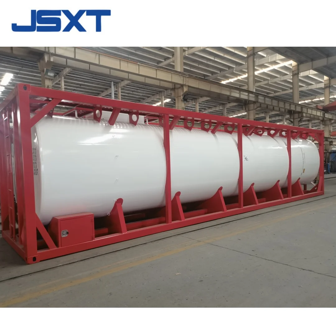 40FT Stainless Steel Water Transport Tank Container 50cbm Shipping Container